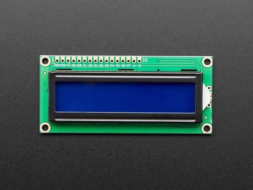 16x2 LCD Display(Blue )