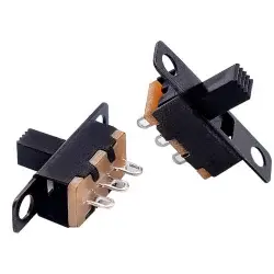 Vertical Slide Switch 3 Pin